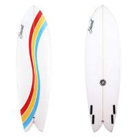 6'8" Retro Fish (6'8", 22 1/2", 3") B#128563