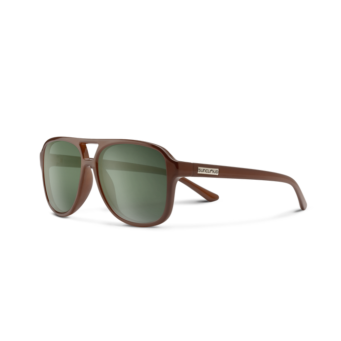 SUNCLOUD SANDY SUNGLASSES CEDAR POLAR GREY GREEN