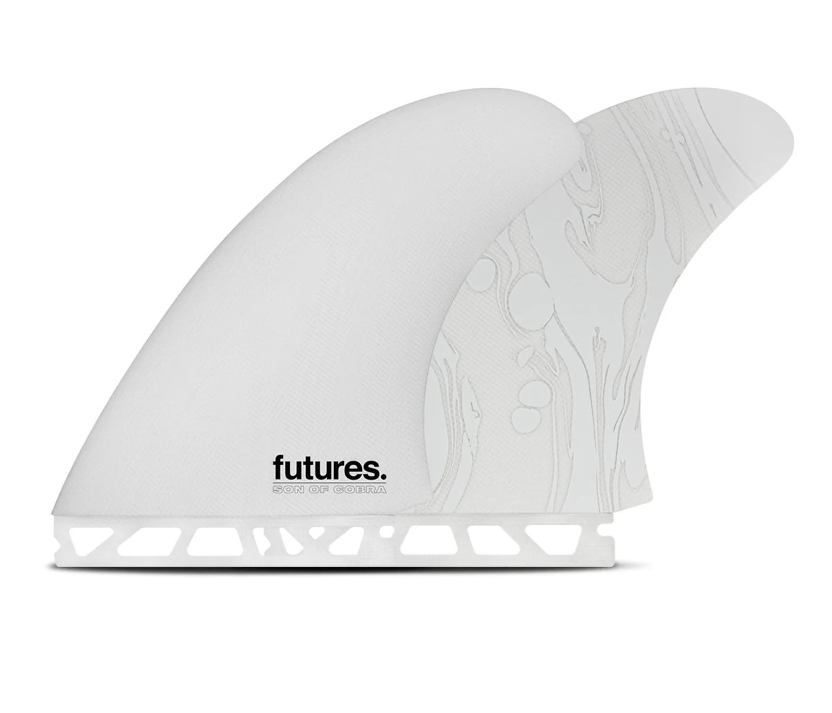 FUTURES SOC FG TWIN FIN GRAY MARBLE