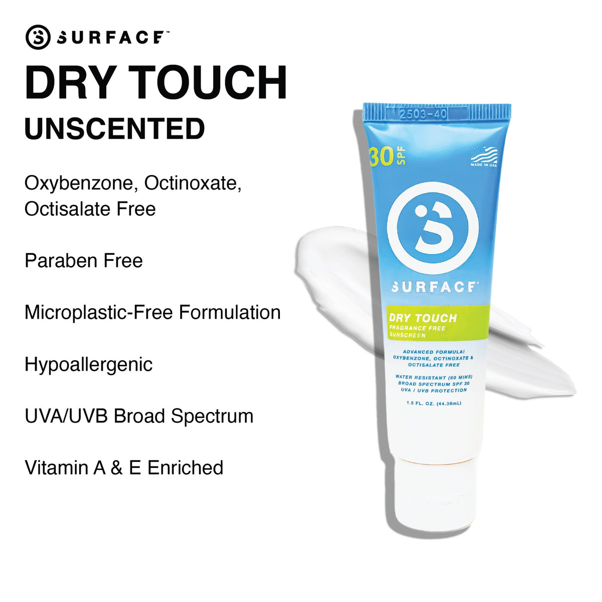 SURFACE SPF30 DRY TOUCH SUNSCREEN LOTION 1.5OZ