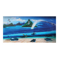 STEWART SHOP MURAL LARGE BEACH TOWEL