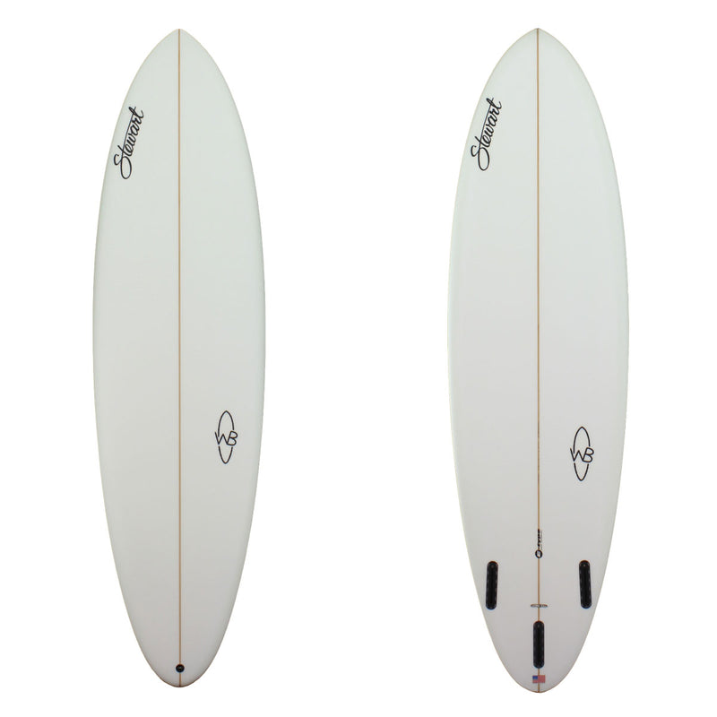 clear wild bill shortboard