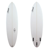 stewart wild bill mid length with clear glassjob and black logos 