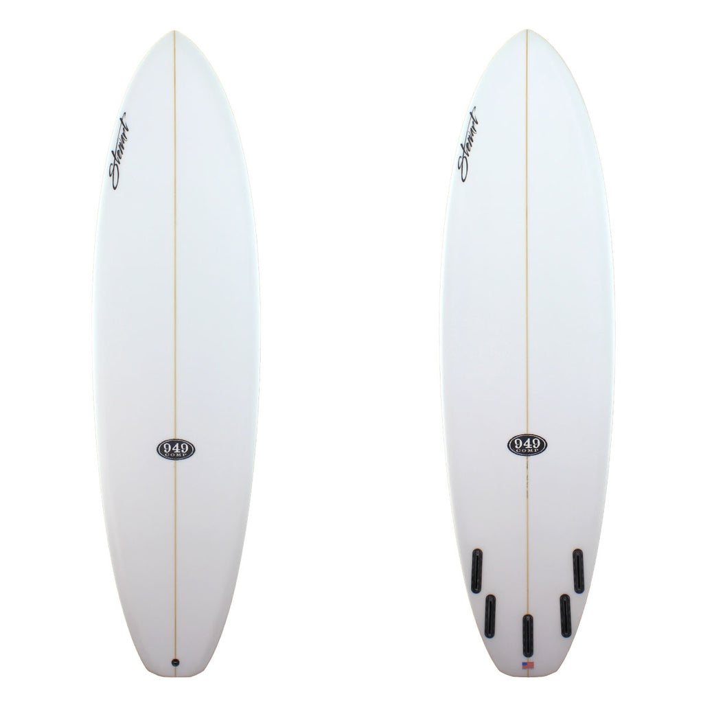Stewart Surfboards 7'6 949-Comp (7'6, 22 1/2", 2 7/8") B#123623 POLY