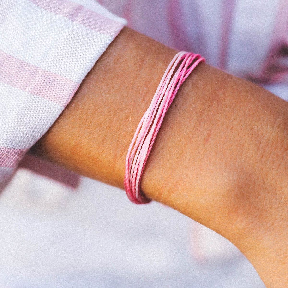 Infinity Collection Breast Cancer Awareness Bracelet, Pink Ribbon India |  Ubuy