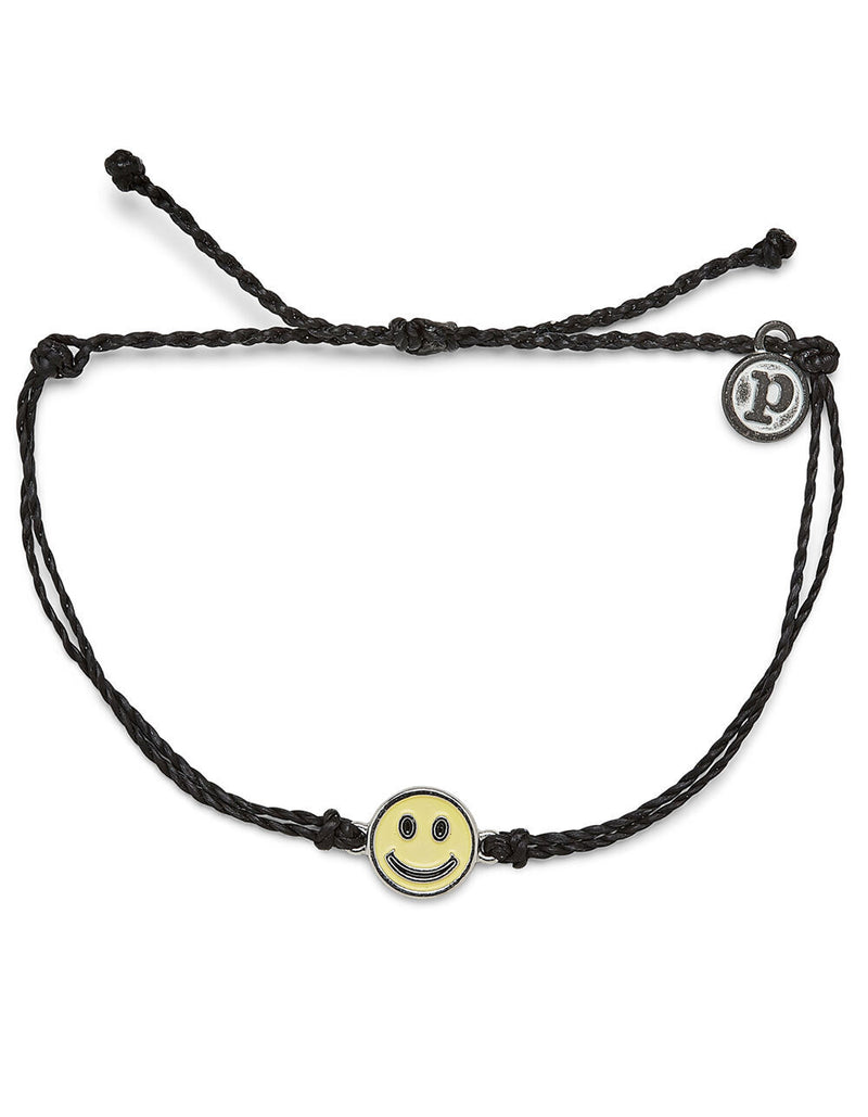 PURA VIDA ENAMEL HAPPY FACE BRACELET