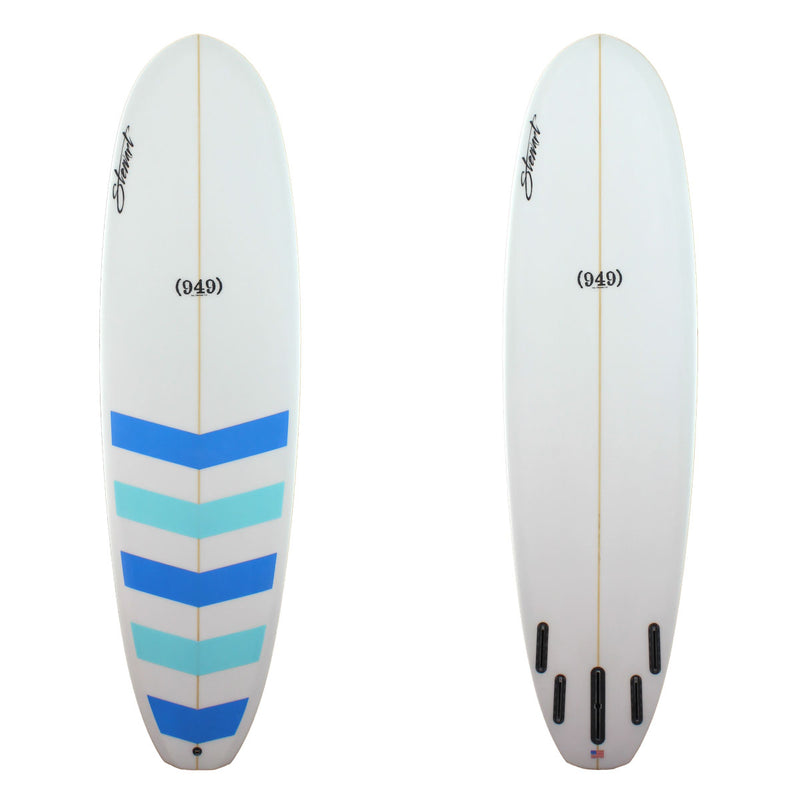 Stewart Surfboards 7'0" (949) (7'0", 22", 2 3/4") B#123593 POLY