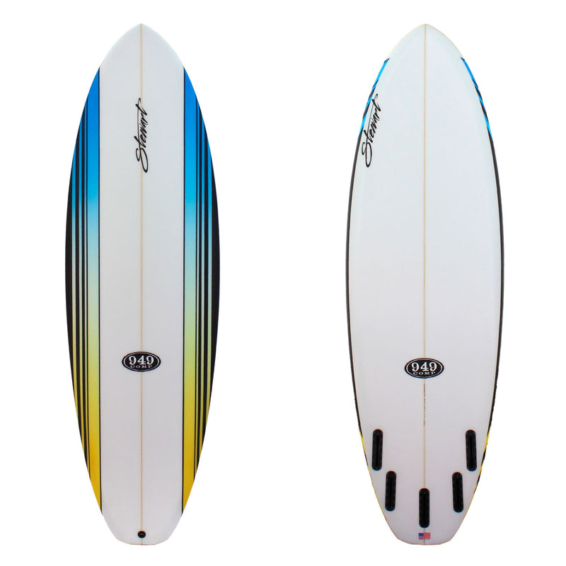 Stewart Surfboards 6'0 949-Comp (6'0, 20", 2 1/2") B#123544 POLY