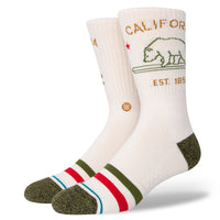 STANCE MEN'S CALIFORNIA REPUBLIC 2 CREW SOCKS