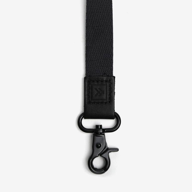 THREAD WALLETS - WRIST LANYARD- BLACK