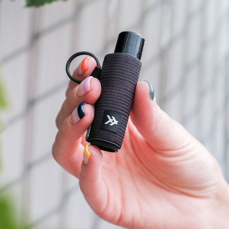 THREAD WALLET LIP BALM KEYCHAIN