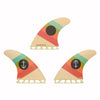 CAPTAIN FIN CO. CF SERIES THRUSTER SET - CREAM
