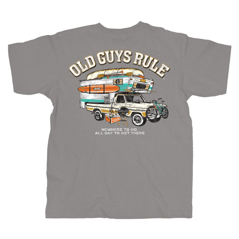 OLD GUYS RULE - NOWHERE VACATION T-SHIRT