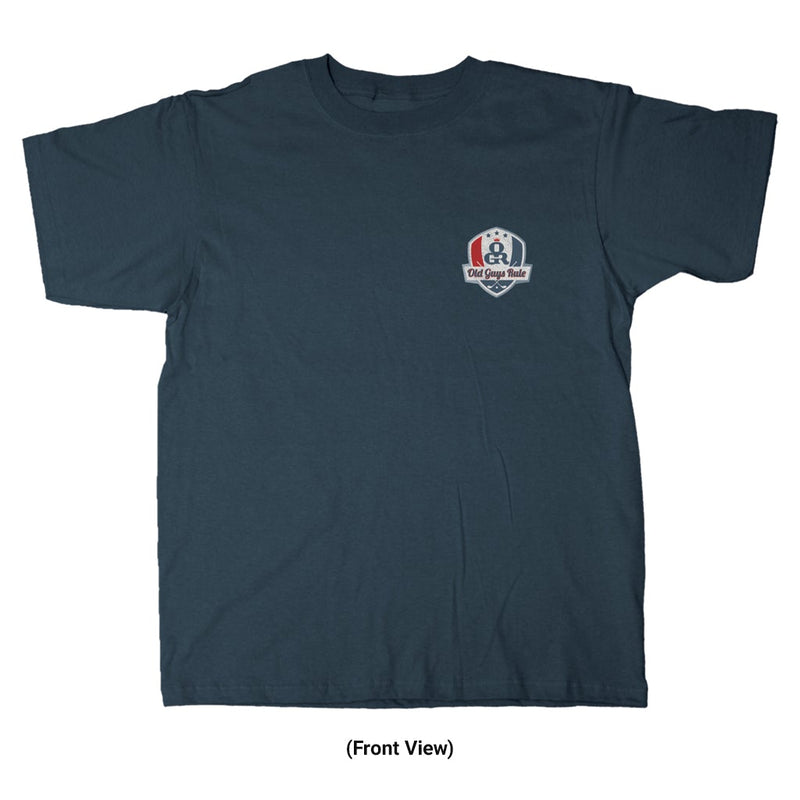 OLD GUYS RULE - GOLF CREST T-SHIRT