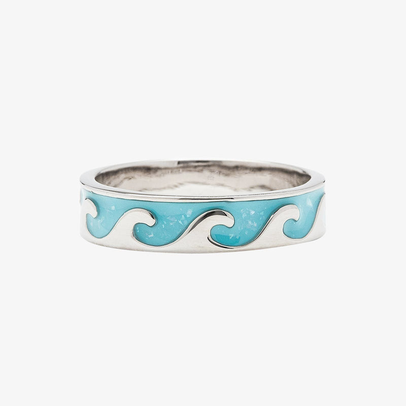 PURA VIDA REVERSIBLE WAVE RING