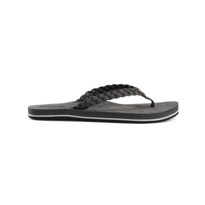 COBIAN BETHANY BRAIDED PACIFICA - CHARCOAL