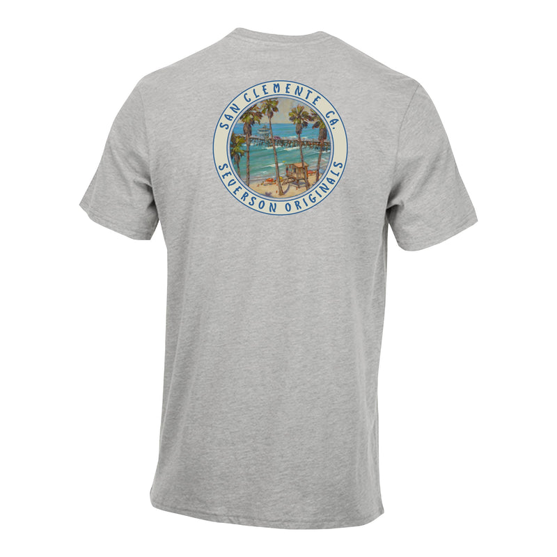 SEVERSON PIER DAYS T-SHIRT GREY