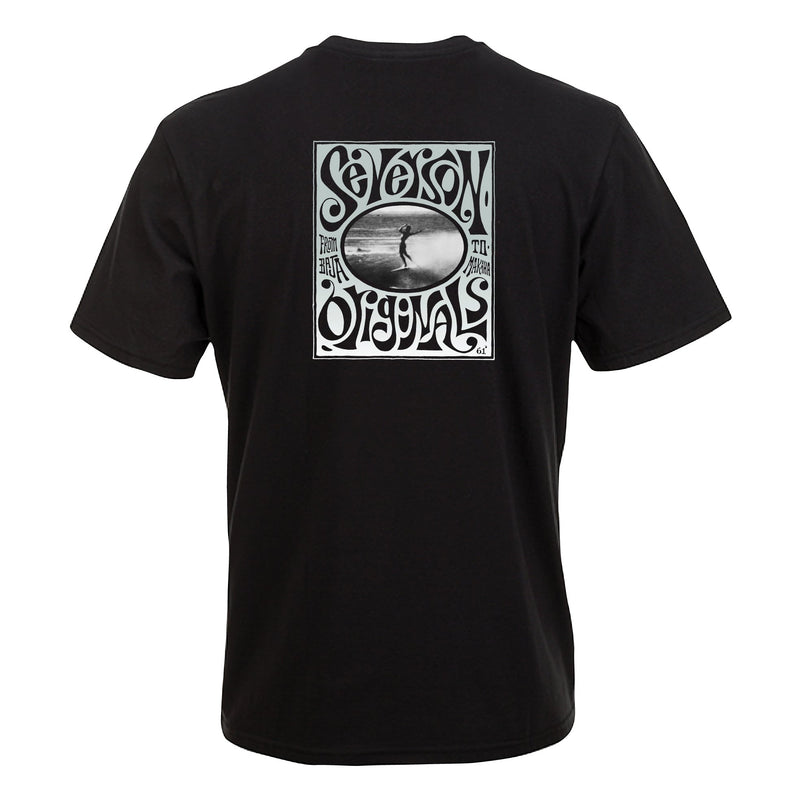 SEVERSON ORIGINALS POSTER S/S SHIRT BLACK