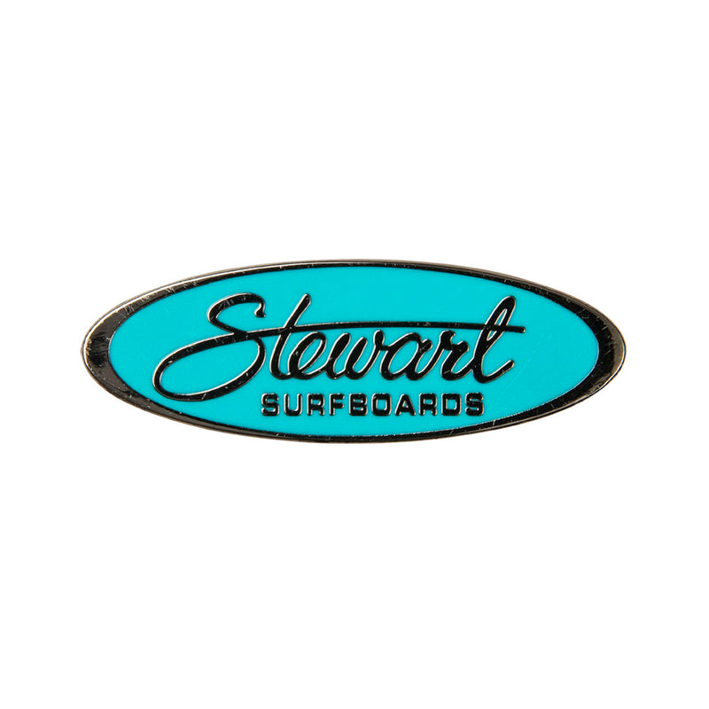 STEWART COLLECTIBLE PIN TEAL