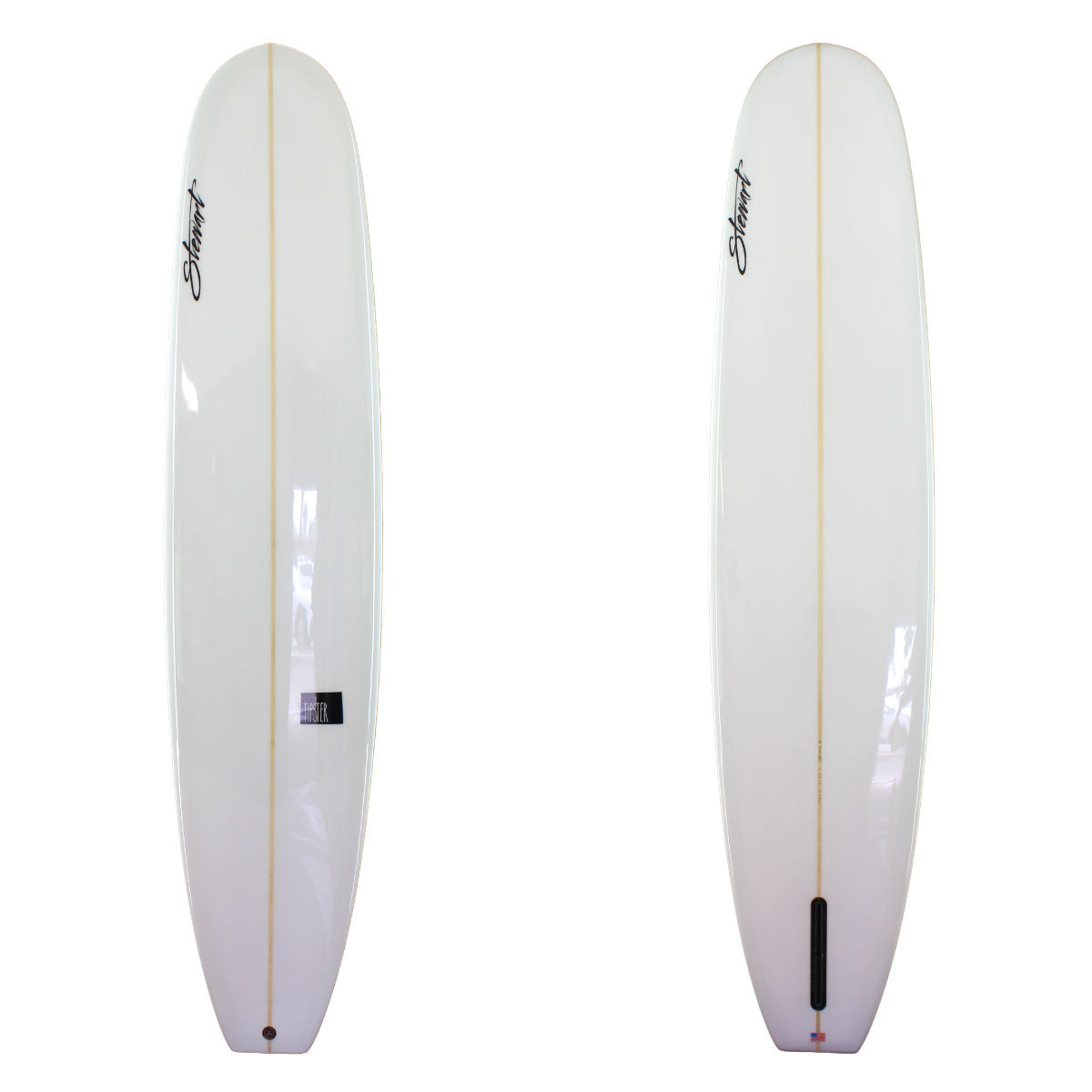 Stewart Surfboards 9'0 TIPSTER clear with gloss and polish finish