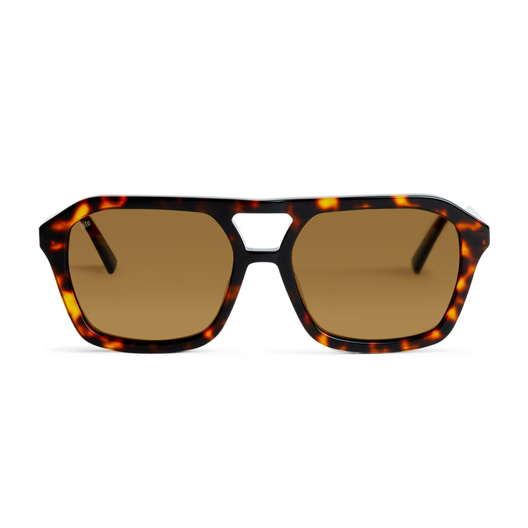 SITO THE VOID SUNGLASSES- HONEY TORT/BROWN POLARIZED