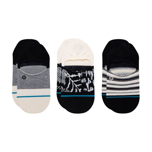 STANCE BLACK TO REALITY WOMEN'S NO SHOW SOCK - 3 PACK