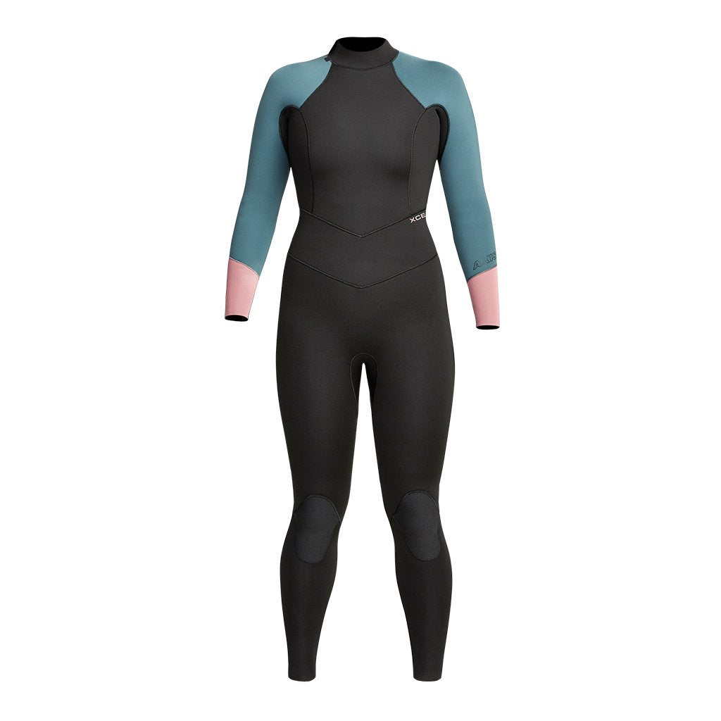 XCEL WETSUITS WOMEN'S AXIS 4/3mm BACK ZIP FULLSUIT
