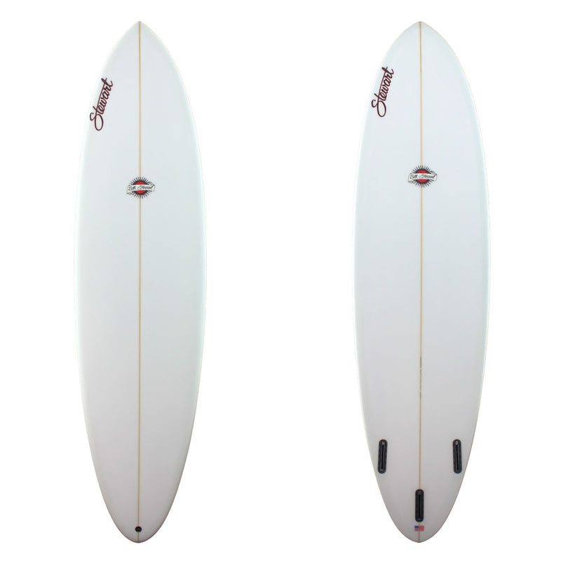 Stewart Surfboards 7'6" FBC (7'6", 21 1/4", 2 7/8") B#126270 POLY