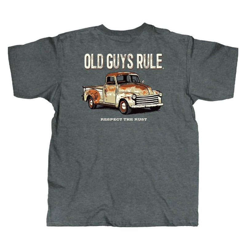 OLD GUYS RULE - RESPECT THE RUST T-SHIRT
