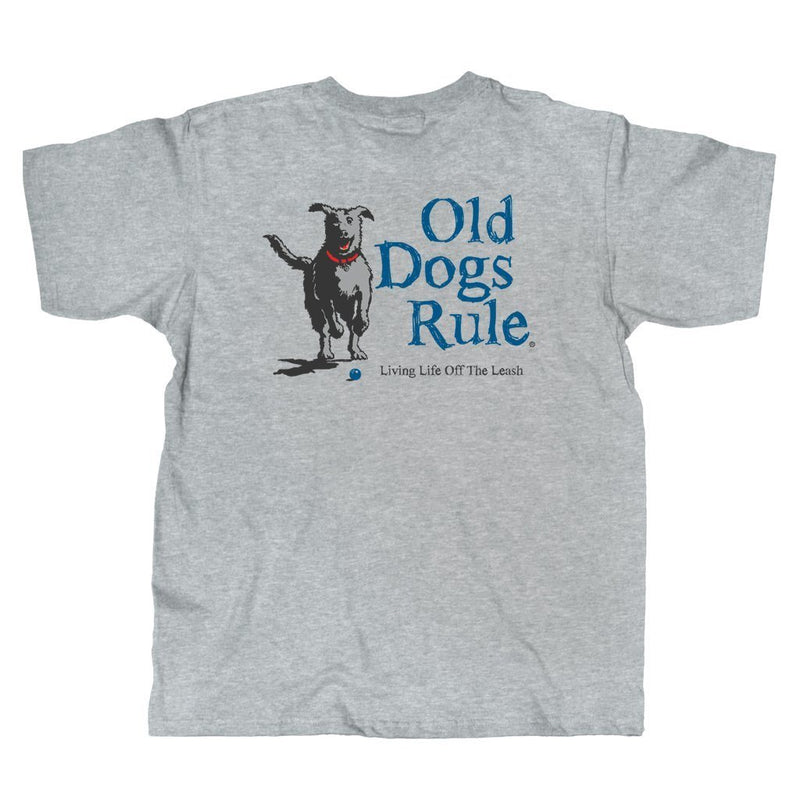 OLD GUYS RULE - LEASH T-SHIRT