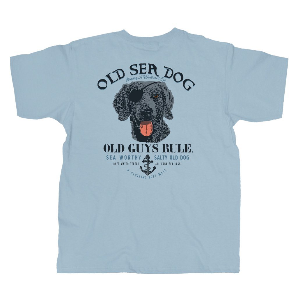 OLD GUYS RULE - OLD SEA DOG T-SHIRT