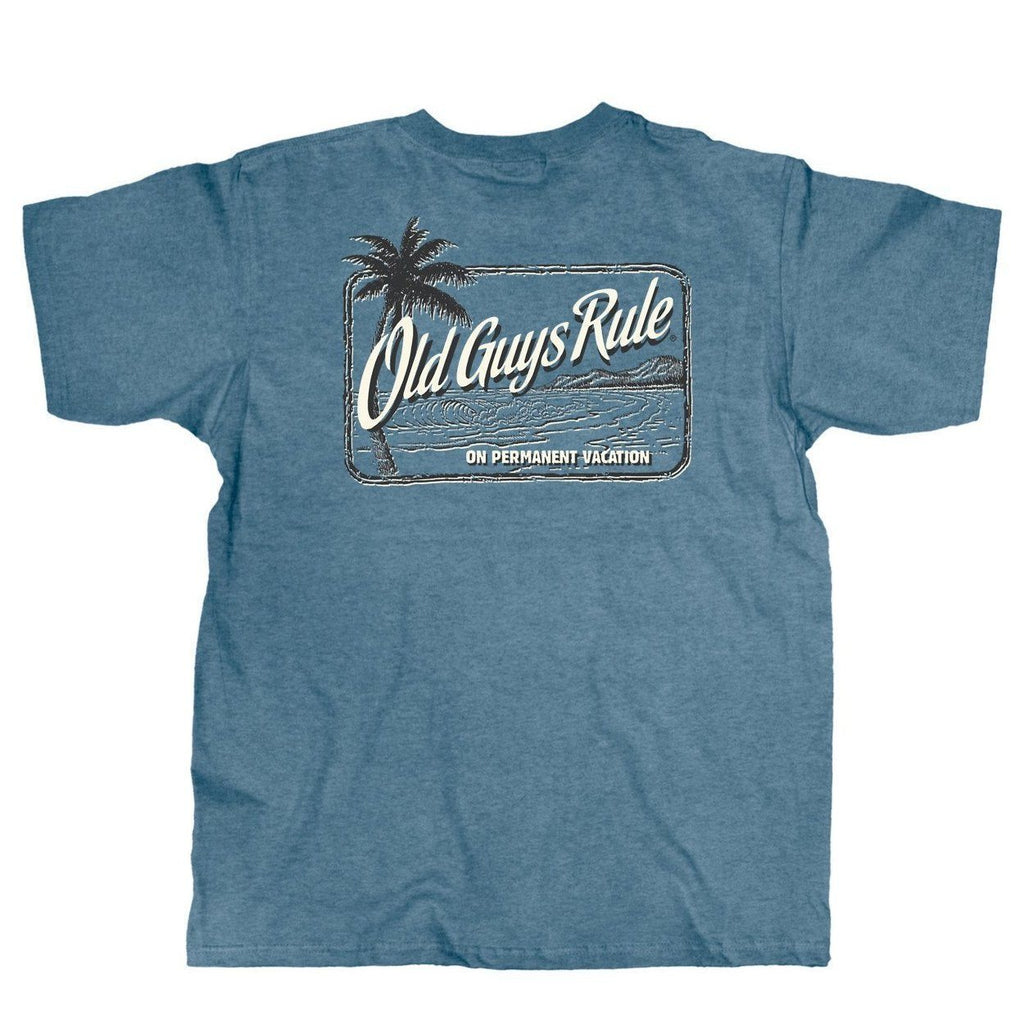 OLD GUYS RULE - VACATION PALM T-SHIRT