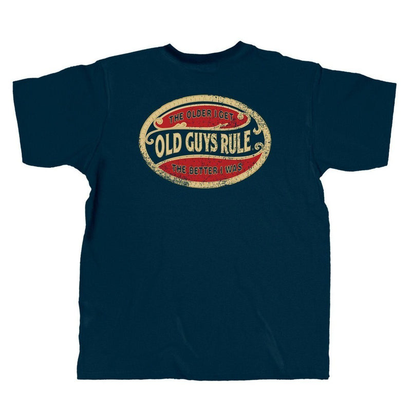 OLD GUYS RULE - BETTER OVAL T-SHIRT